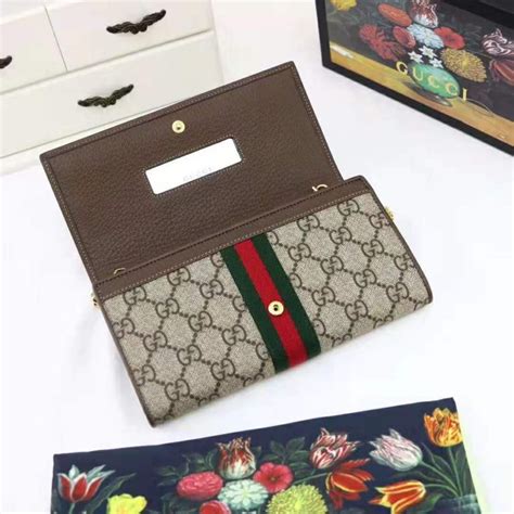 cheap gucci wallet womens|gucci long wallet women.